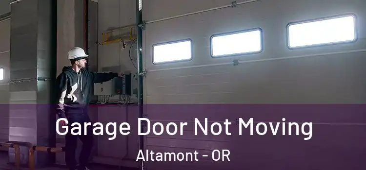  Garage Door Not Moving Altamont - OR