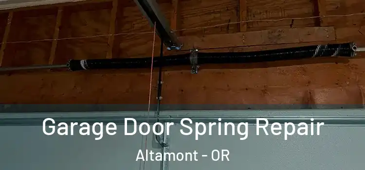  Garage Door Spring Repair Altamont - OR