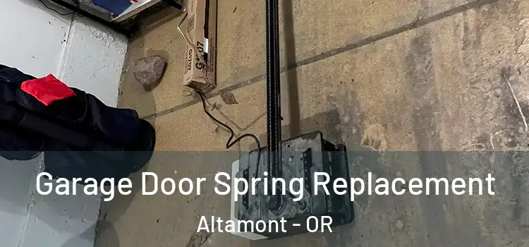  Garage Door Spring Replacement Altamont - OR