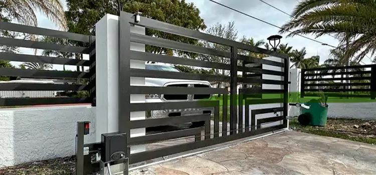 Automatic Driveway Gate Installation Altamont