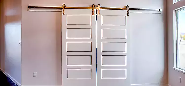 Glass Barn Door with Installation Hardware Kit Altamont