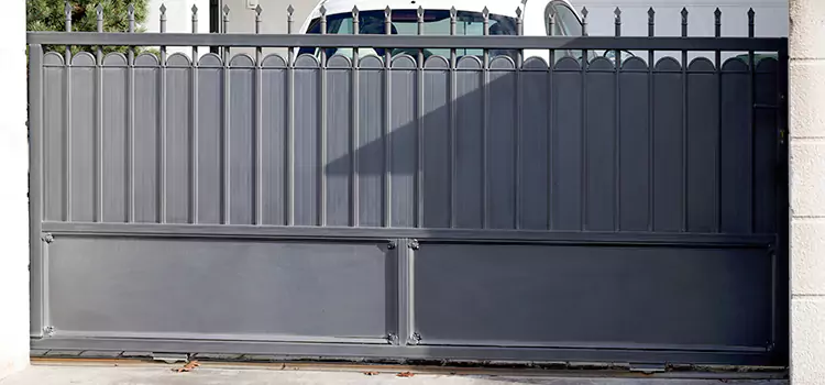 Metal Driveway Gate Installation Altamont