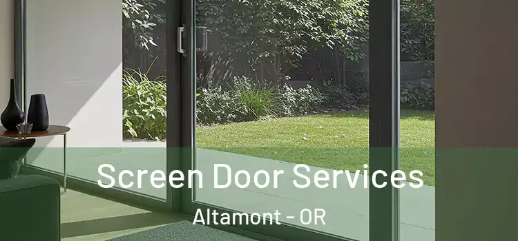  Screen Door Services Altamont - OR
