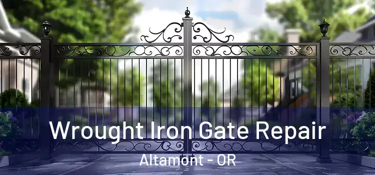 Wrought Iron Gate Repair Altamont - OR